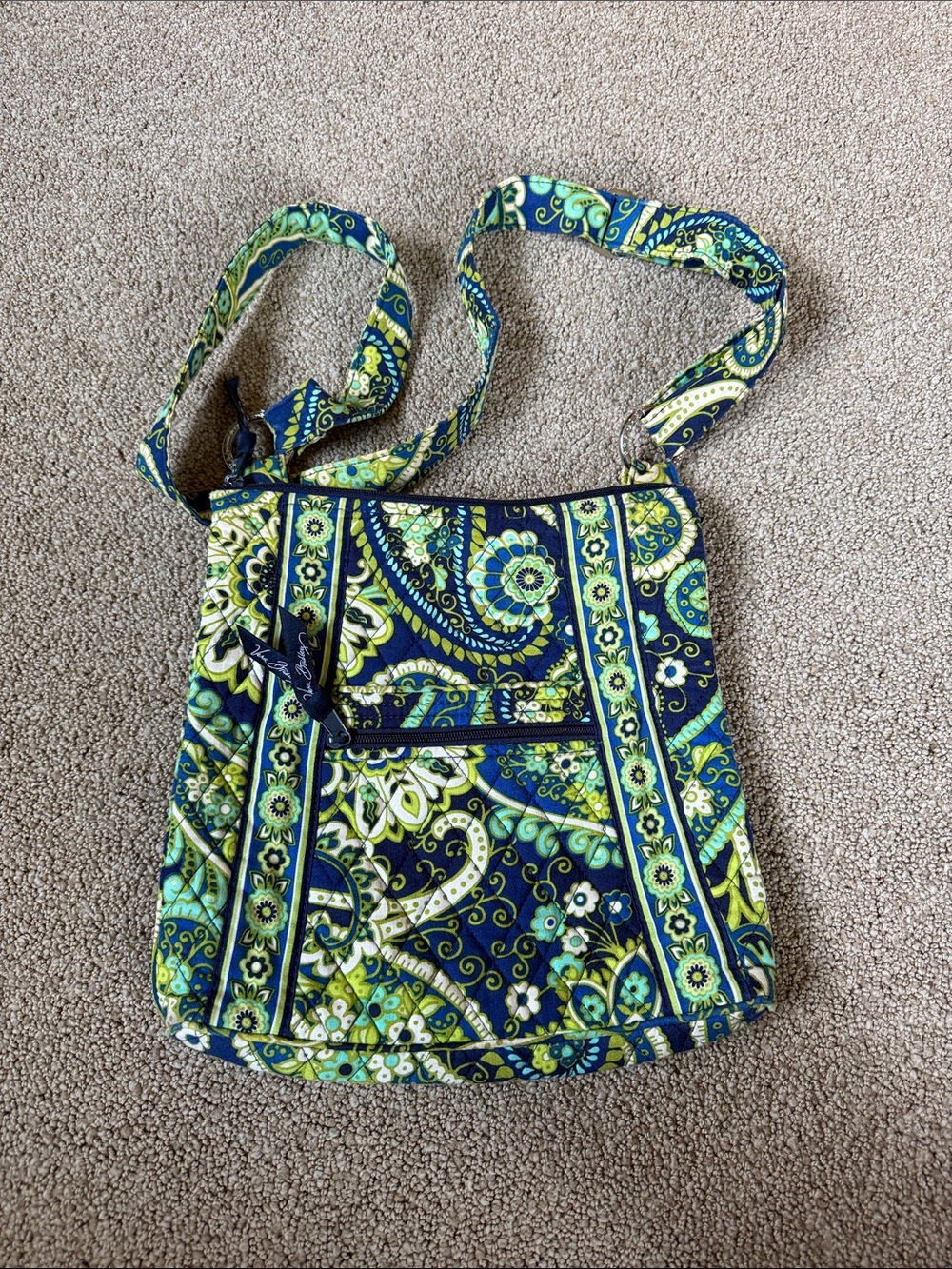 Vera Bradley Rhythm & Blues Hipster Crossbody
